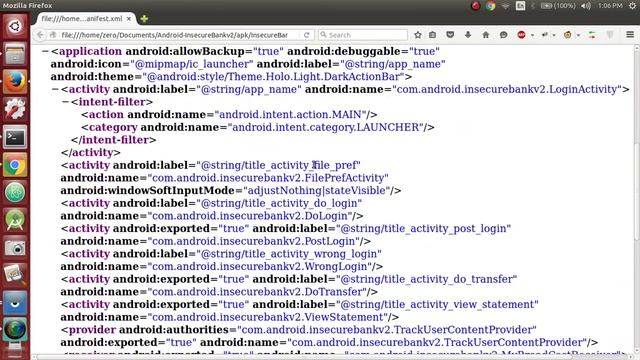 Using ApkTool and ADB to Exploit Android Application: InsecureBankV2 смотреть онлайн