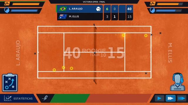 FINAL DO TORNEIO VICTORIA OPEN , TENNIS MANAGER 2021 - MOBILE - WORLD PRO TOUR смотреть онлайн