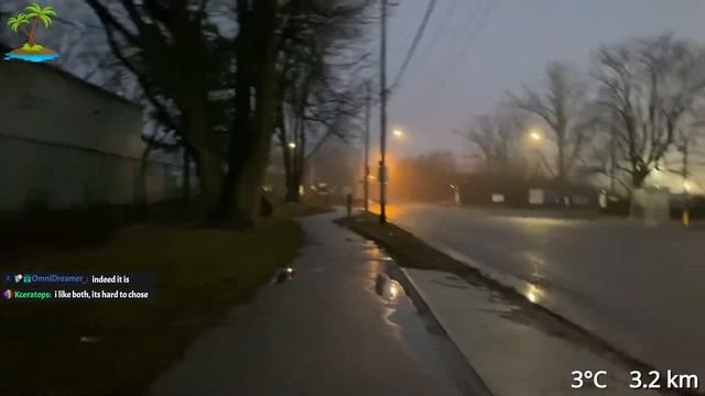 2023-01-17 Walking stream - iPhone 11 Pro Max w/Larix Broadcaster 8000kbps