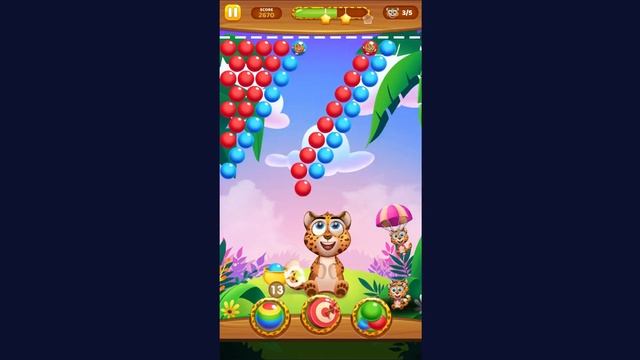 Bubble Pop: Wild Rescue Game Gameplay Android Mobile смотреть онлайн