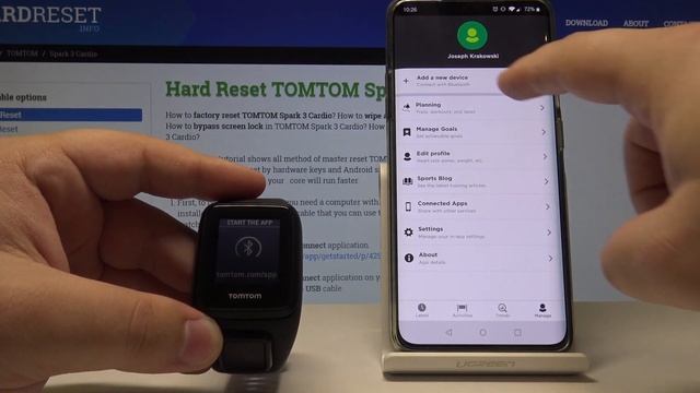 How to Pair TOMTOM Spark 3 Cardio - Connect Smartwatch with Smartphone смотреть онлайн