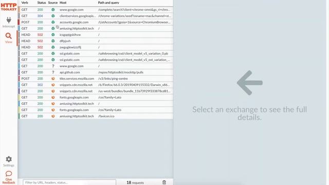 HTTP Toolkit demo смотреть онлайн