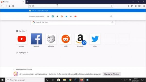 How to Enable DNS over HTTPS (DOH) in Firefox Browser on Windows 10?
