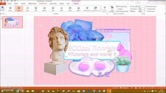 Easy Aesthetic Intro using Powerpoint & Windows Movie Maker смотреть онлайн