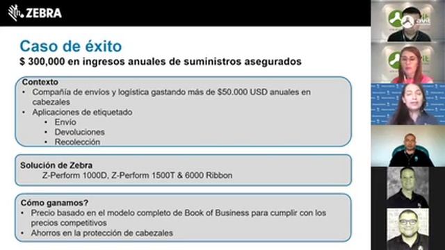 WEBINAR CABEZALES Y SUMINISTROS ZEBRA AVIT SOLUCIONES смотреть онлайн