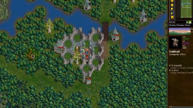 Battle For Wesnoth - Modo debug e colocando Ouro Infinito смотреть онлайн