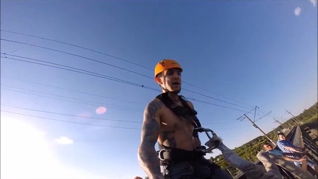 Манихино. Мой первый прыжок с веревкой(роупджампинг)/my First Rope Jumping