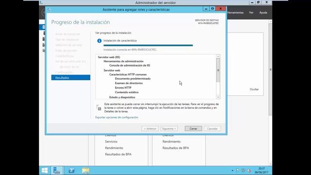 Tutorial instalacion de IIS en windows Server 2012 смотреть онлайн
