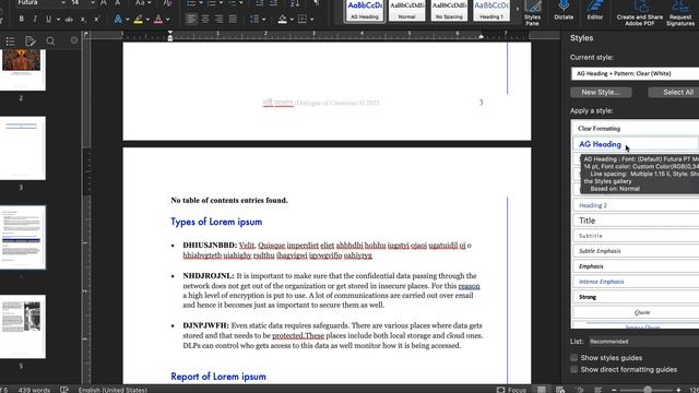 What to do when MS Word says "No table of contents entries found." (Mac version) смотреть онлайн