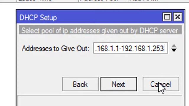 Mikrotik DHCP Server смотреть онлайн