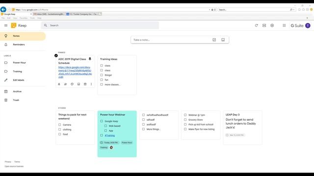 Power Hour: Google Keep + Google Forms (7/15/19) смотреть онлайн