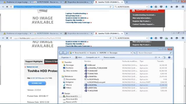 DISPOSITIVO DESCONOCIDO ACPI TOSHIBA смотреть онлайн