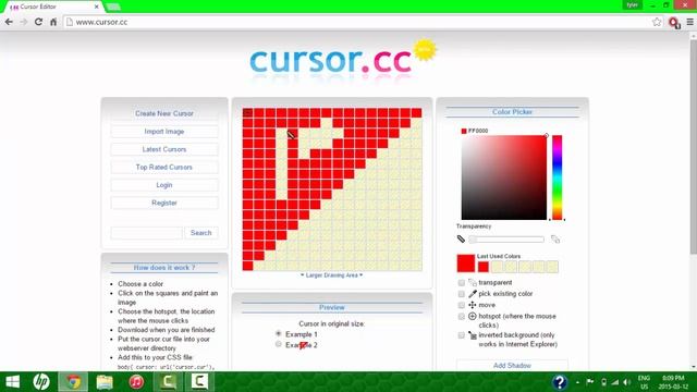 How to change you cursor on WINDOWS 8 смотреть онлайн