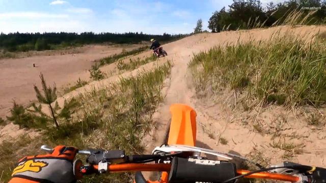 KTM SX250 & Beta RR300 - Trails 2023 (GoPro) смотреть онлайн