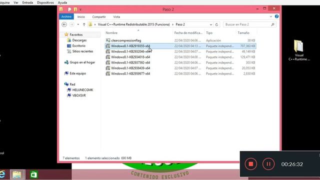 ¡SOLUCIONADO *"api-ms-win-crt-runtime-l1-1-0.dll "0x80240017"* 100% funcional Windows 8.1 Real! смотреть онлайн