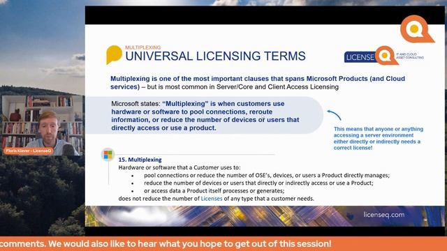 Multiplexing Explained | Microsoft Product Licensing смотреть онлайн