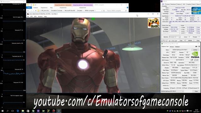 Xenia Xbox 360 Emulator - Iron Man 2 (2010). Ingame. OpenGL. Test #2 смотреть онлайн