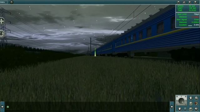 Trainz Android | Скорый поезд 012Л сообщением Львов - Одесса главная. смотреть онлайн