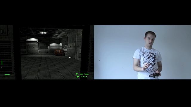 Hybrid Controls Game (Xbox Pad + Kinect) - (Unity + OpenNI/NITE) смотреть онлайн