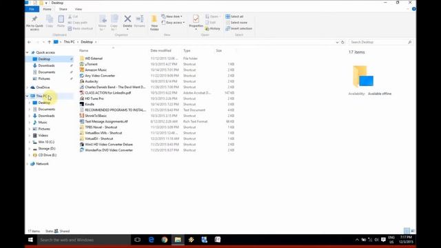 Windows 10: How to Access Missing Desktop Icons смотреть онлайн