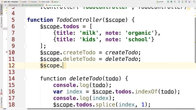 4.2) building a simple todo list web application with mean webdev spring 2017 смотреть онлайн