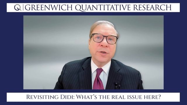 Greenwich Quantitative Research: Episode 4, Revisiting DiDi - What’s the Real Issue Here? смотреть онлайн