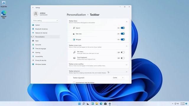 How To Move Taskbar To Left on Widnows 11 смотреть онлайн