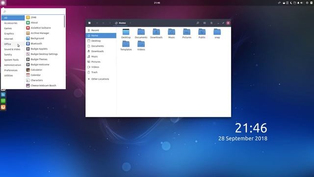 Checking out Ubuntu Budgie 18.10 "Cosmic Cuttlefish" смотреть онлайн