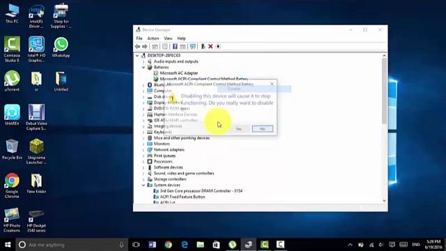 how to fix missing battery tray icon for windows 10 смотреть онлайн