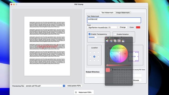How to add confidential watermark to pdfs on macOS смотреть онлайн