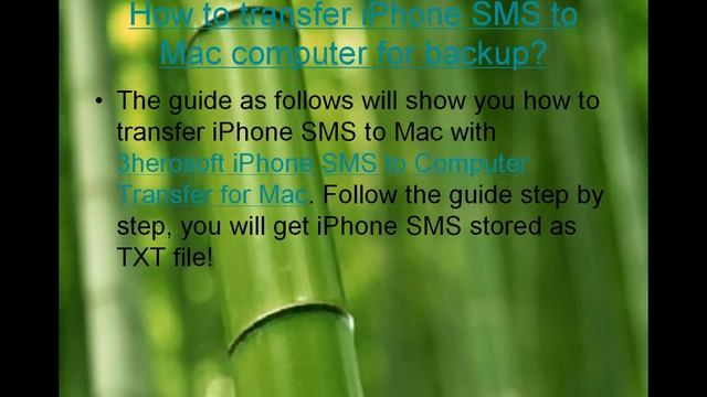 How can I transfer SMS from iPhone 5 to Mac смотреть онлайн