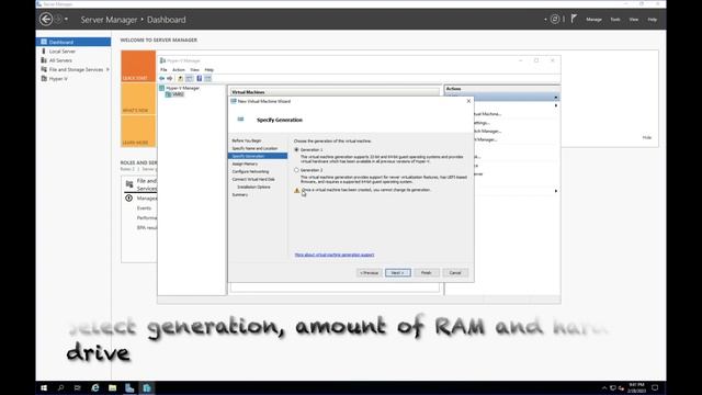 How to Install Role Hyper-V in Windows Server 2019 or 2022 and Create & Run Virtual Machine смотреть онлайн