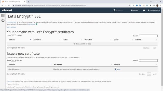 ÜCRETSİZ SSL Sertifikası Kurulumu (cPanel) Güvenli Web Siteler için HTTPS смотреть онлайн