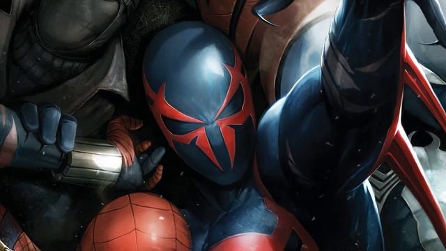 Spider Man 2099 theme for Windows 10 смотреть онлайн