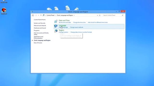 How To Change Display Language [Windows 8]