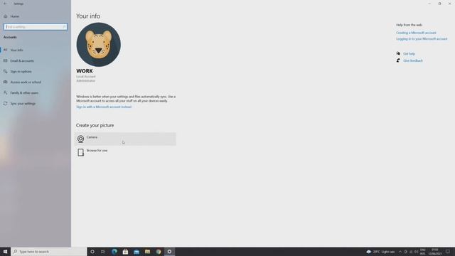 How to Change User Profile Picture in Windows 10 смотреть онлайн