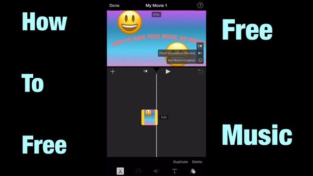 How To Get Free Music To iMovie App On iPhone смотреть онлайн