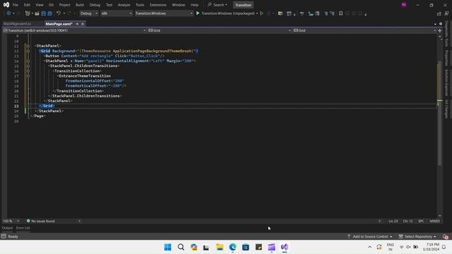 Windows UI 3 : Uno Platform | Transitions in Uno Platform смотреть онлайн