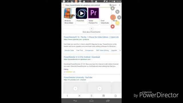 How to download power director on jelly bean version 100% work... смотреть онлайн