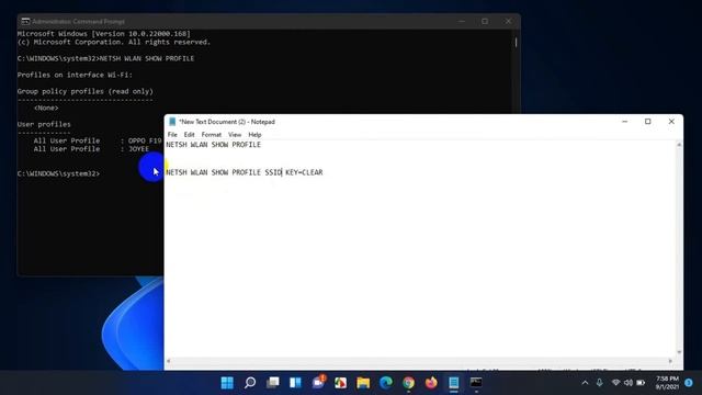 How to Show Wi-Fi Password by CMD | Windows 10/11| TRICKS TO SEE WIFI PASSWORD WITHOUT ANY SOFTWARE смотреть онлайн