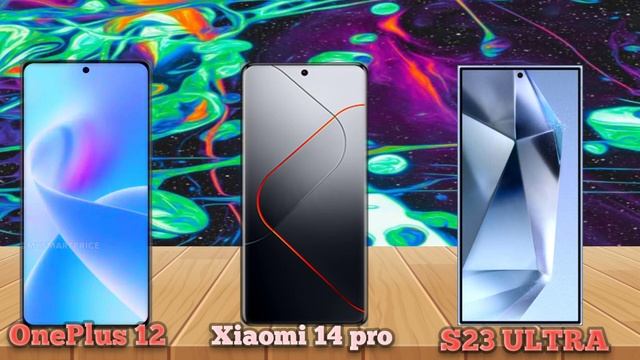 oneplus 12 vs xiaomi14 pro vs Samsung s 23 ultra смотреть онлайн