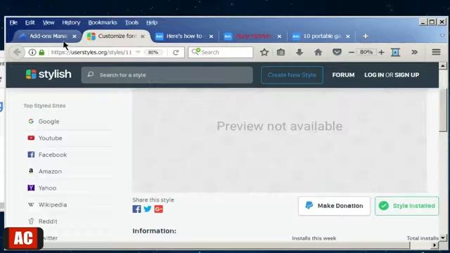 Change Tooltip Font Size in Firefox-Stylish+Customize font size for Firefox default tooltip смотреть онлайн