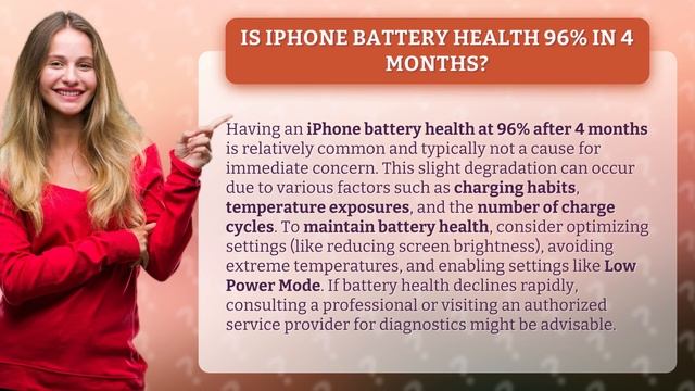 Is iPhone battery health 96% in 4 months? смотреть онлайн