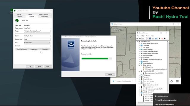 how to connect hydra dongle and install alcor driver смотреть онлайн
