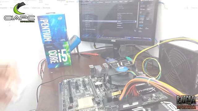 Atualização do Bios Placa Mãe Asus H110M-C/BR смотреть онлайн