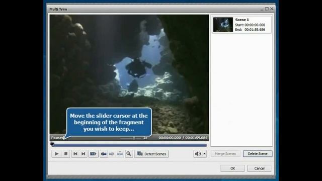 How to cut unnecessary parts from video using AVS Video Editor? смотреть онлайн