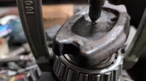 снятие подшипников с дифференциала уаз