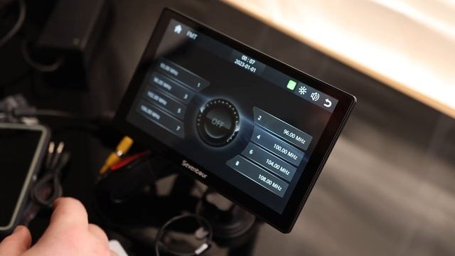 Seventour Portable 9" Car Stereo Radio смотреть онлайн