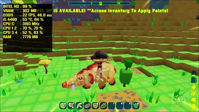 PixArk Gameplay Teste Intel HD Graphics + Dicas Para Rodar Em PC Fraco #469 смотреть онлайн