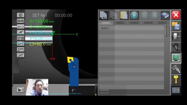 Menginstal dan Menggunakan CNC Turning Simulator on Android 1 смотреть онлайн